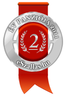 Az év Panziója 2. hely az év szálláshelye szavazáson